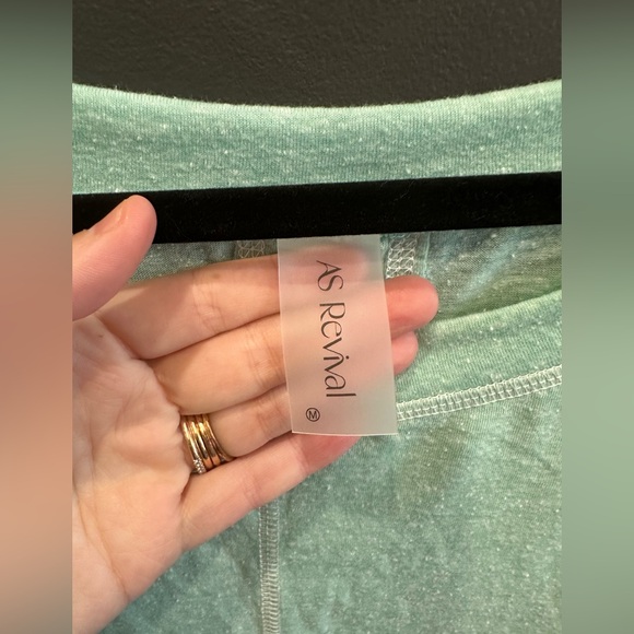 Altar'd State | Aqua Green Oversized Flowy Top with Open Back Detail | Med | NWT - Picture 2 of 6